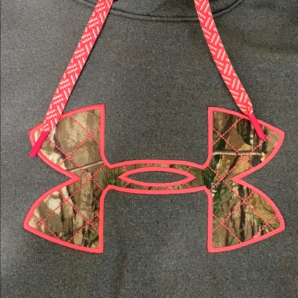 Pink Camo Under Armour Hoodie Gem